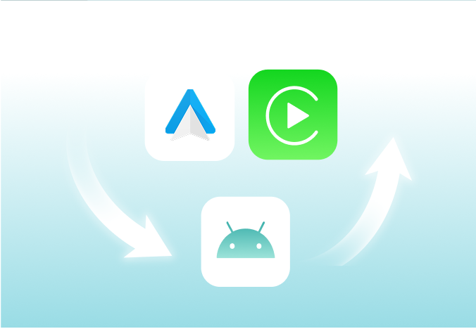OTTOAIBOX E2の表示切替イメージ