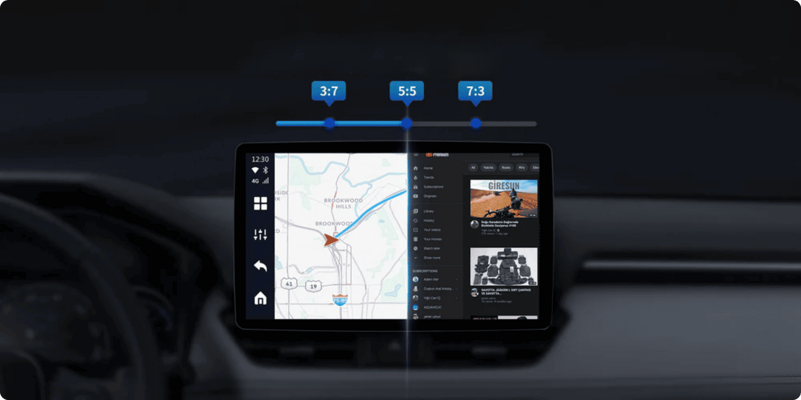 OTTOAIBOX P3のOttoDrive画面イメージ