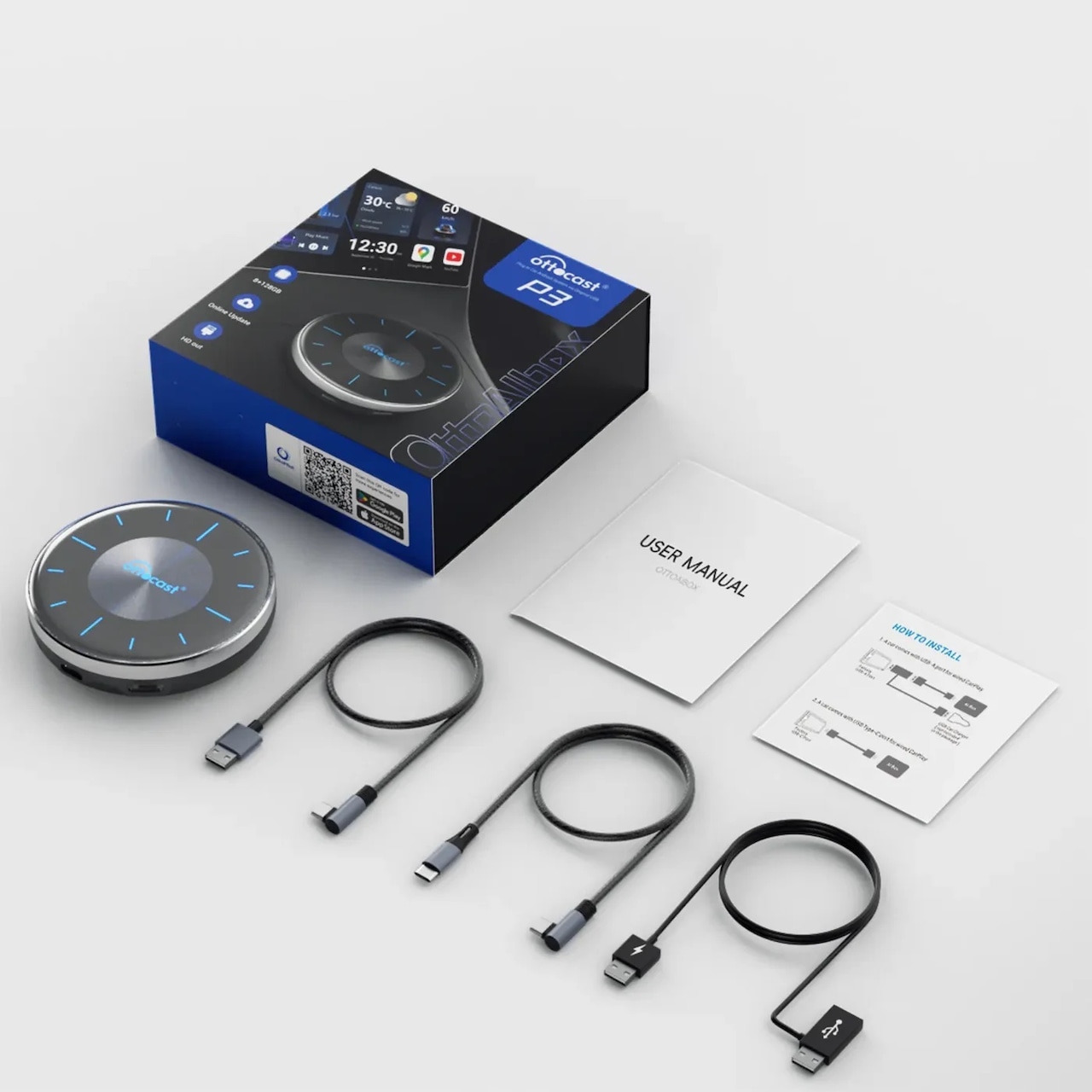 OTTOAIBOX P3の同梱物一覧