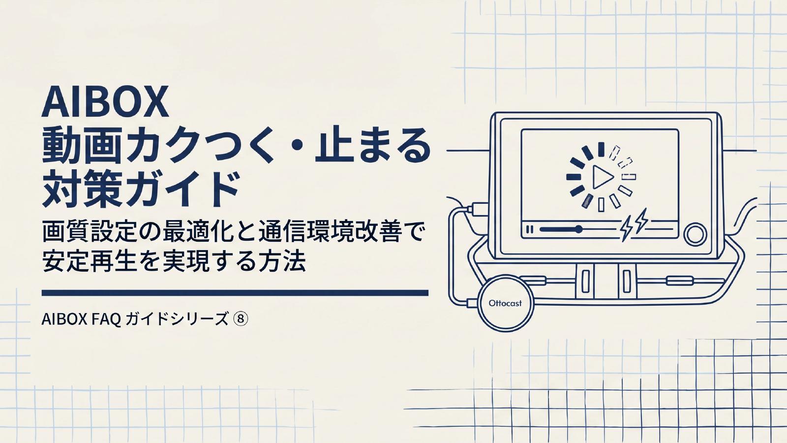 AIBOX 動画再生トラブル対策ガイドの表紙